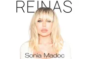 Portada del single «Reinas» de Sonia Madoc, con su nombre y el título del tema sobre fondo blanco
